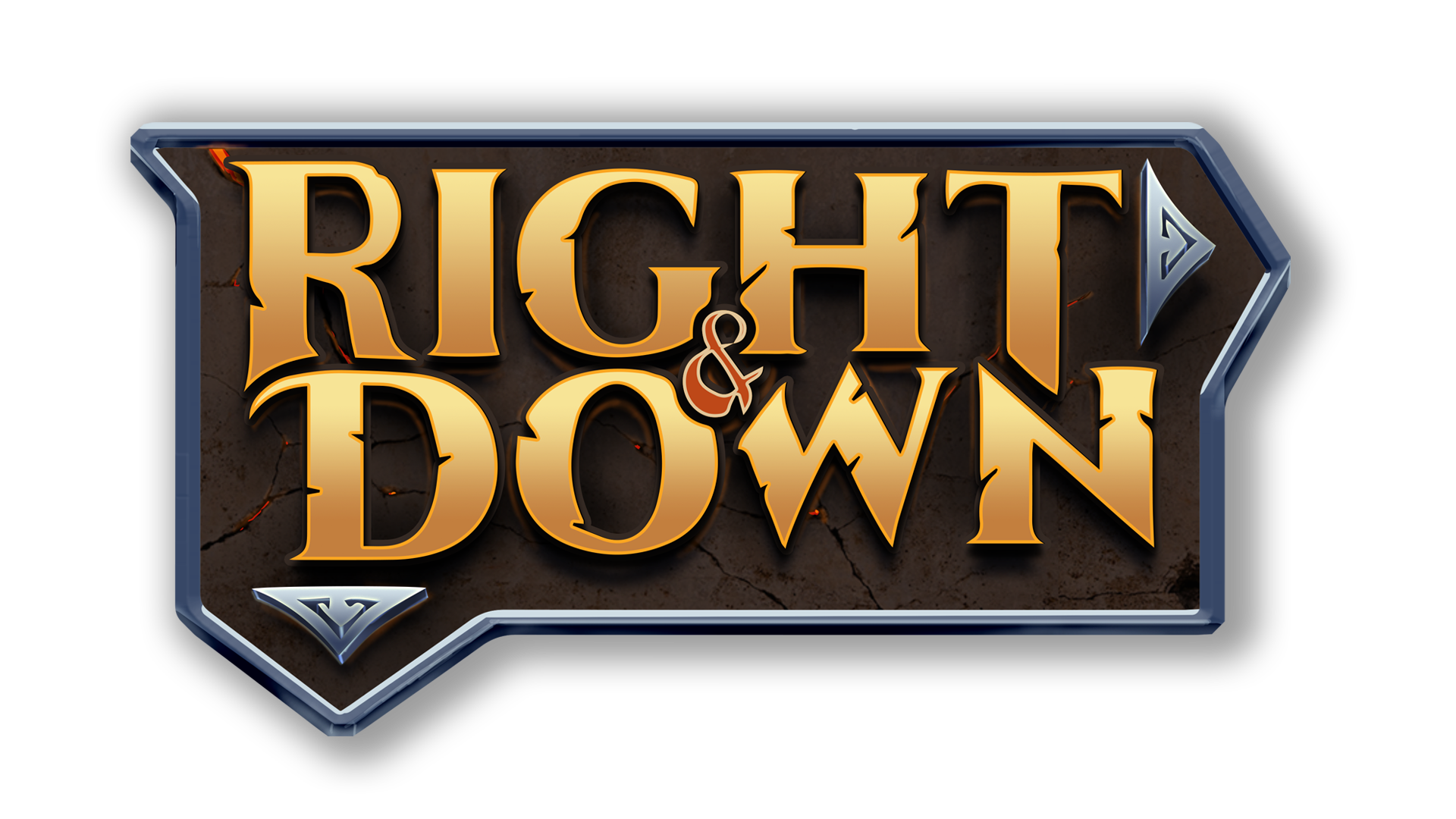 Right & Down Logo